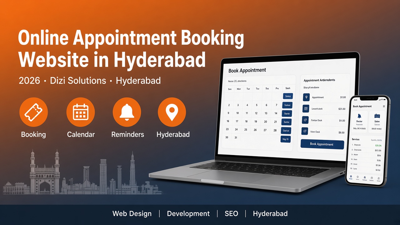 Online Appointment Booking Website in Hyderabad
