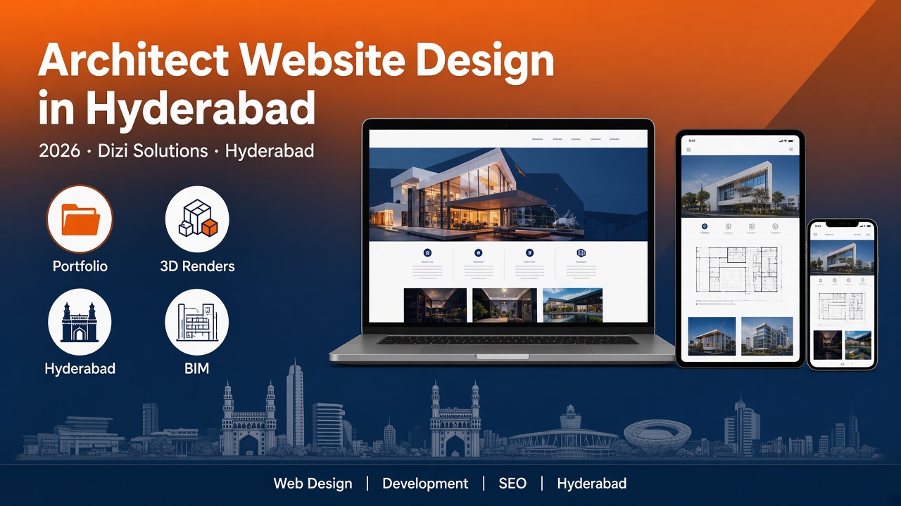 Architect Website Design in Hyderabad