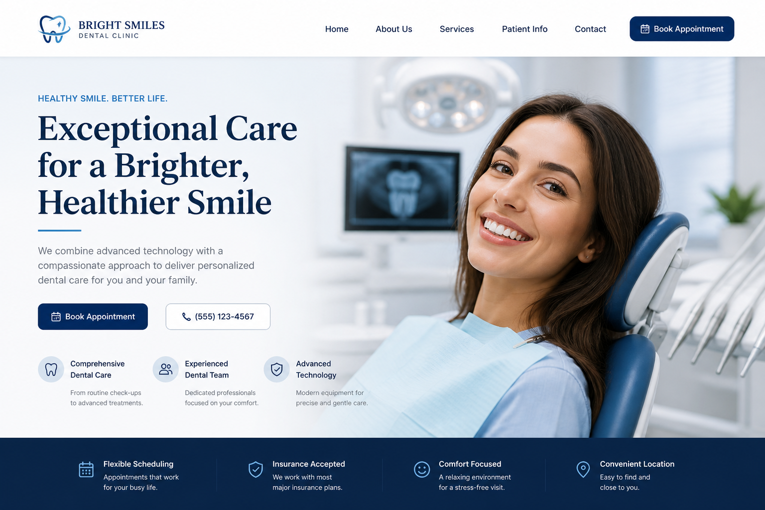 Dental Clinic Website Development in Hyderabad