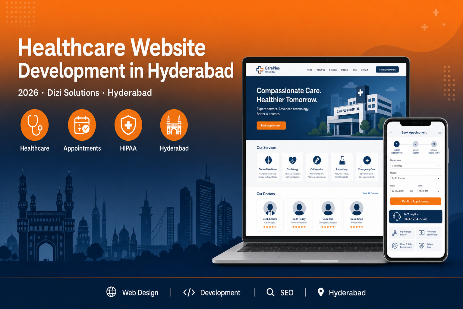 Healthcare Website Development in Hyderabad