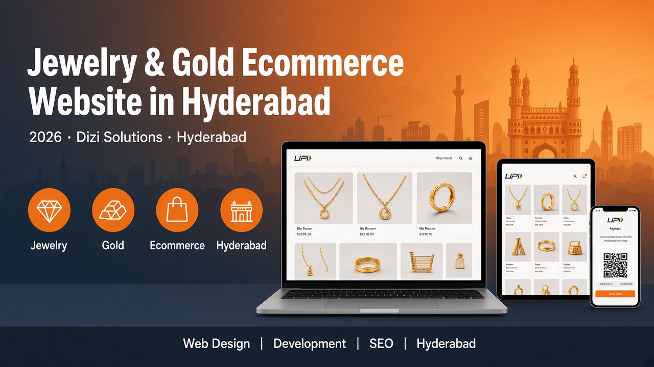 Jewelry & Gold Ecommerce Website in Hyderabad