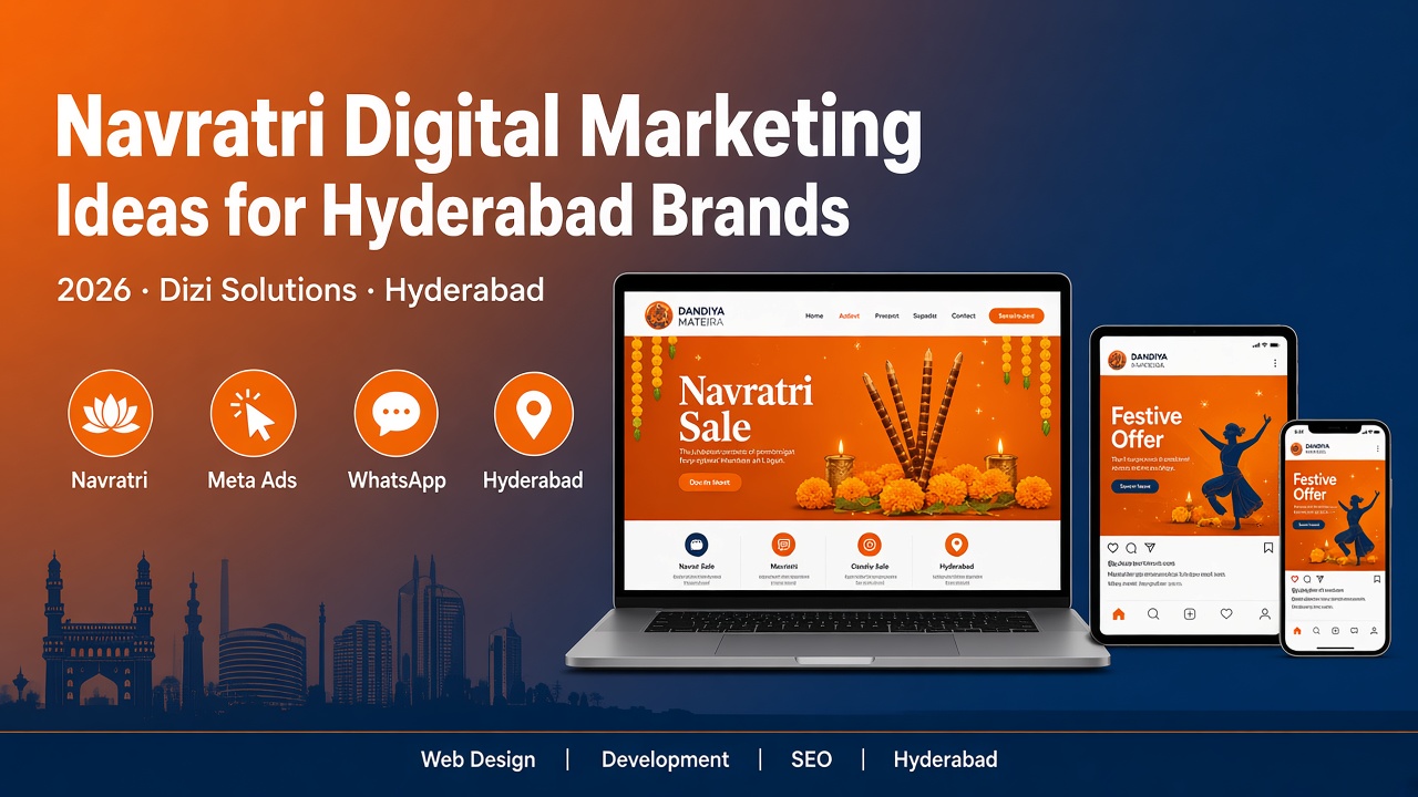 Navratri Digital Marketing Ideas for Hyderabad Brands