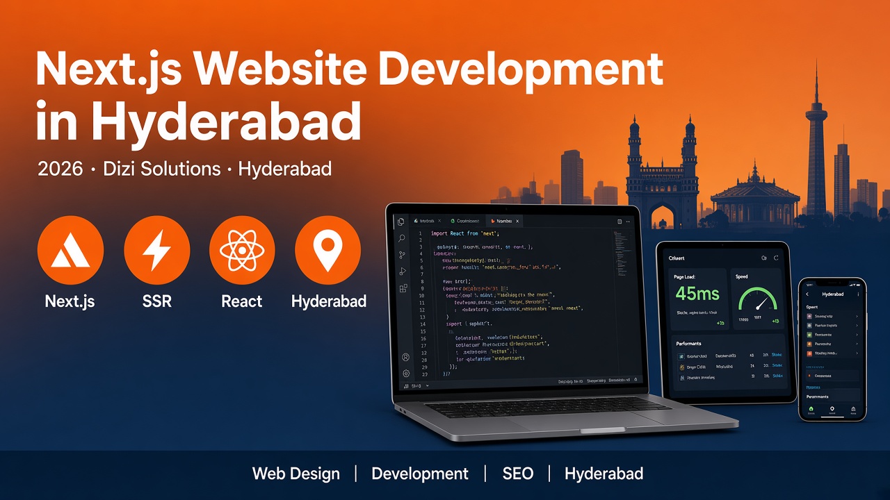 Next.js Website Development in Hyderabad