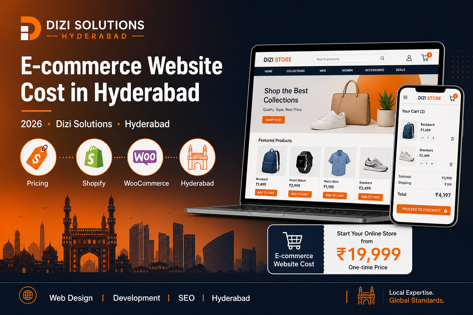 E-commerce Website Cost in Hyderabad