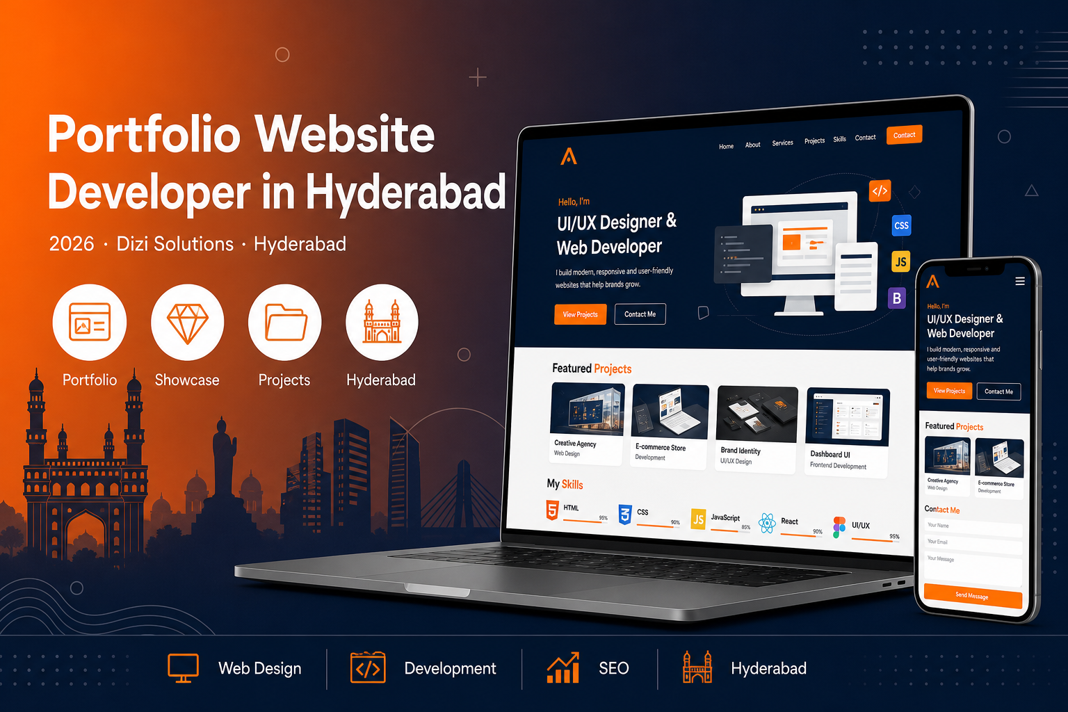 Portfolio Website Developer in Hyderabad