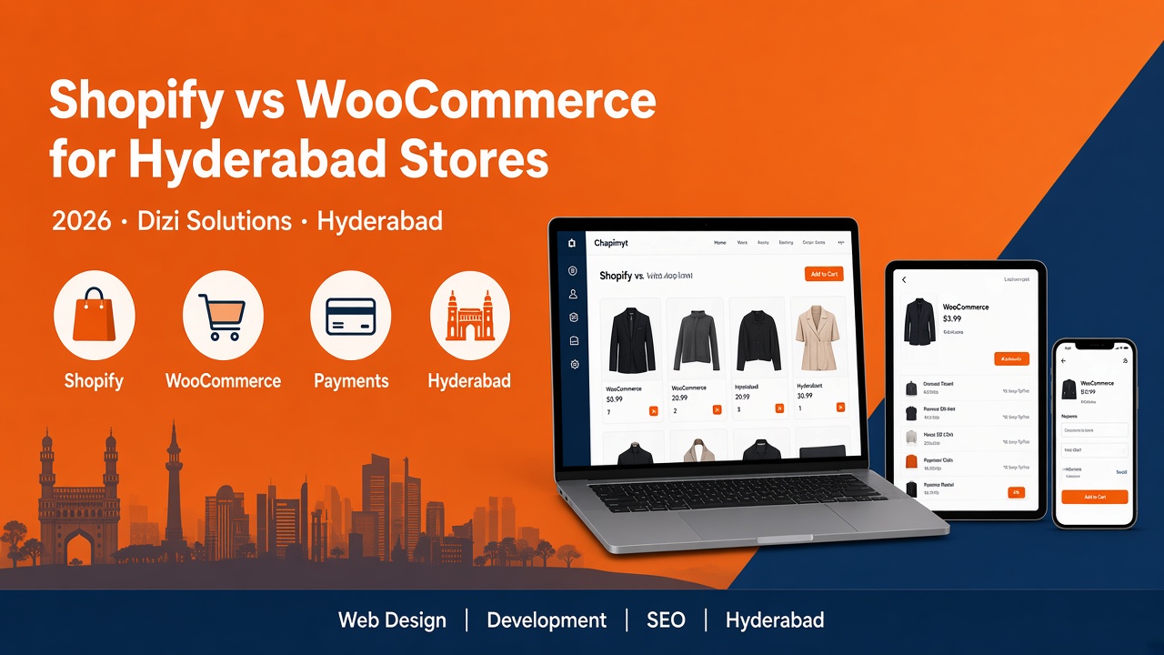 Shopify vs WooCommerce for Hyderabad Stores