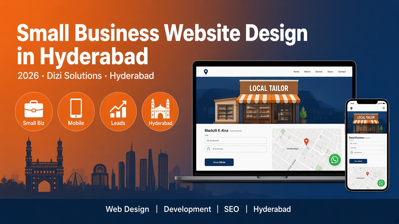 Small Business Website Design in Hyderabad