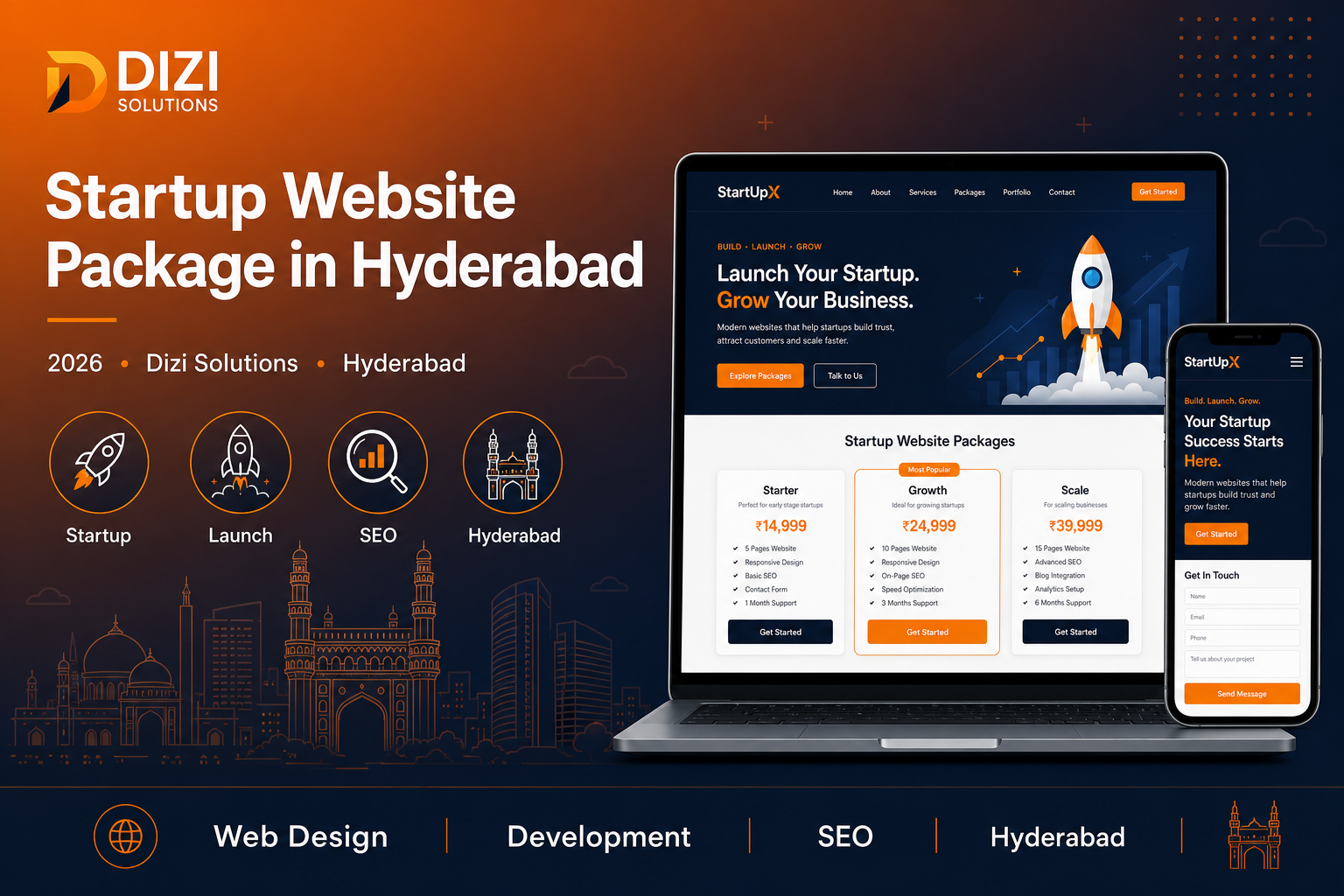 Startup Website Package in Hyderabad
