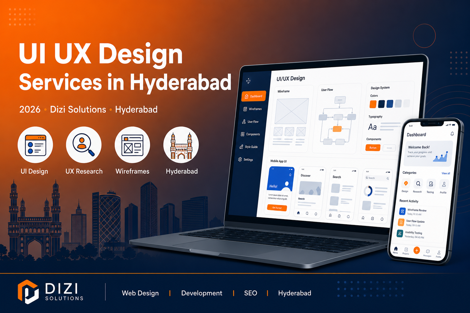 UI UX Design Services in Hyderabad