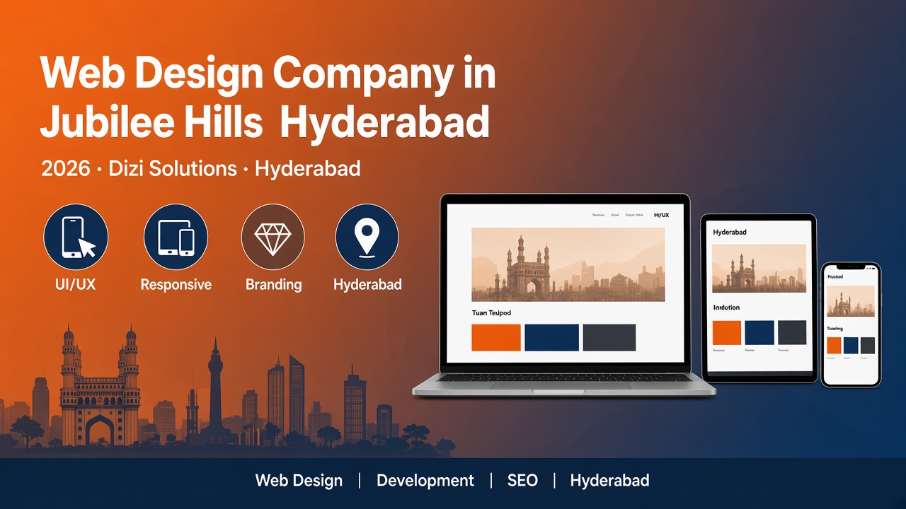 Web Design Company in Jubilee Hills Hyderabad