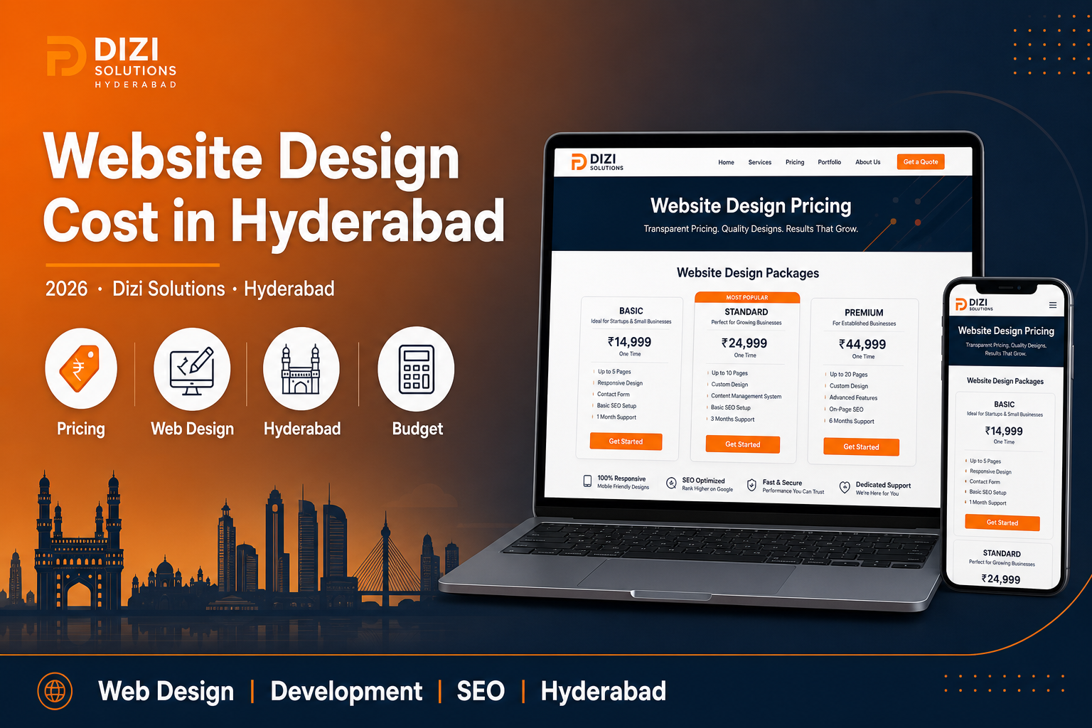 Website Design Cost in Hyderabad