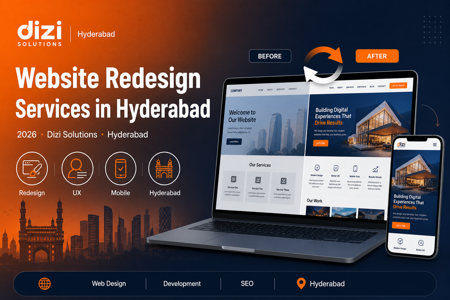 Website Redesign Services in Hyderabad