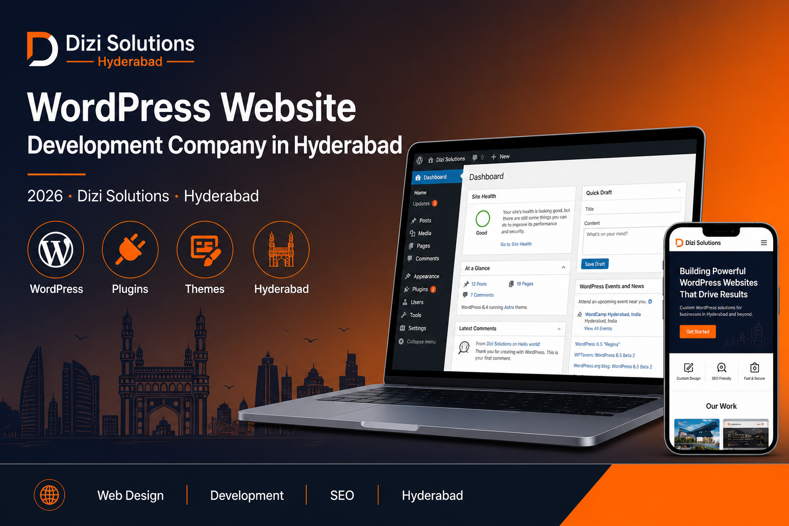 WordPress Website Development Company in Hyderabad